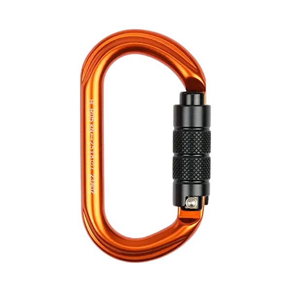 aluminum twist lock carabiner ht r05